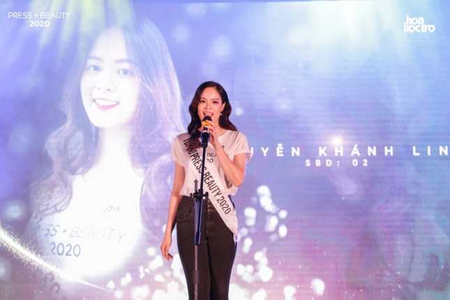 Chung kết “Press Beauty“: Sinh viên lớp Xã hội học trở thành Hoa khôi Báo chí 2020 ảnh 2