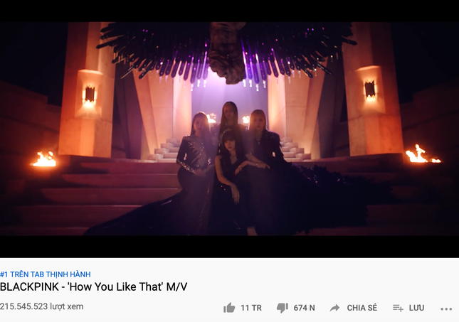 BLACKPINK kiếm được bao nhiêu tiền trên YouTube khi lập kỉ lục với “How You Like That“? ảnh 1