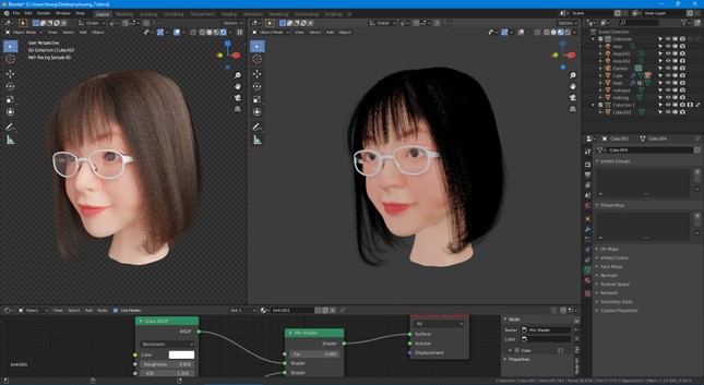 Suốt ngày bị chê “ế”, anh chàng chế tạo “người yêu” bằng đồ họa 3D nhìn như thật ảnh 3