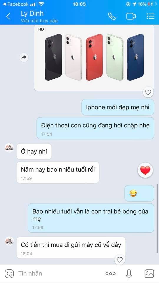 Thử thách mới: Nhắn tin cho phụ huynh hỏi mua iPhone 12 và những cái kết bất ngờ ảnh 5