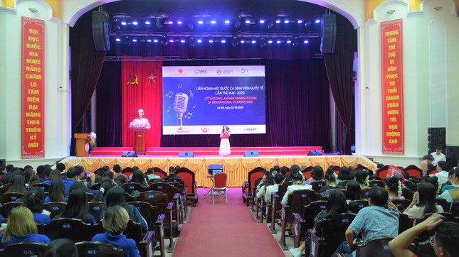 Sinh viên Đại học Hạ Long giành giải nhất Liên hoan hát Quốc ca sinh viên Quốc tế năm 2020 ảnh 1