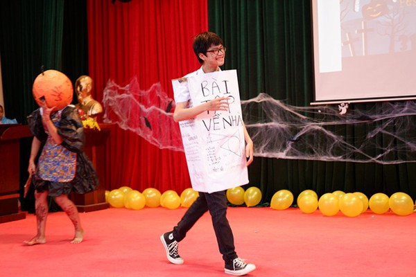 Thầy cô “quẩy hết mình” dịp Halloween cùng teen: Sáng tạo vô biên và “lầy lội” hết sức ảnh 5