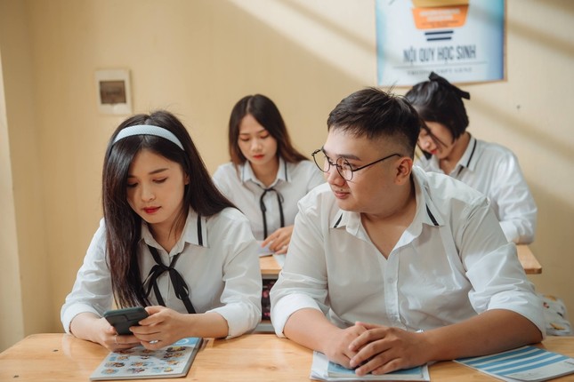 Có gì ở tập 1 “Siêu Quậy 12E2” - sitcom có sự tham gia của streamer Thảo Nari, Quang Cuốn? ảnh 5