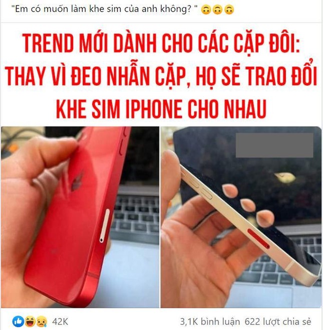 “Trend” mới dành cho hội đang yêu: “Em có muốn trao đổi khe sim với anh không?“ ảnh 2
