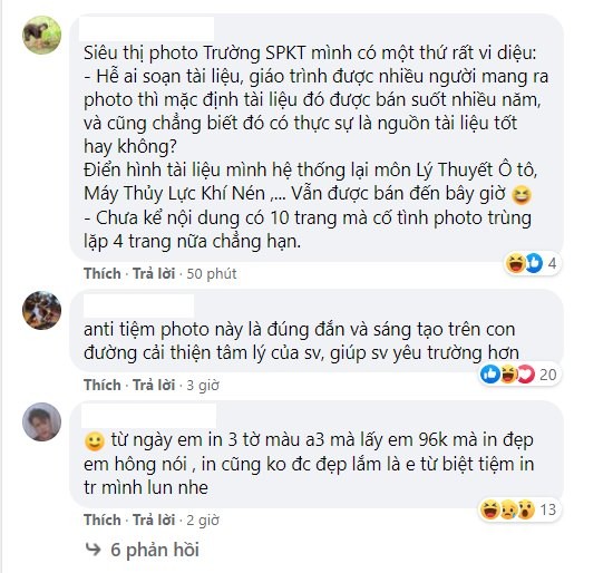 Sau loạt group anti nghệ sĩ, xuất hiện trang anti... tiệm photocopy trong trường Đại học ảnh 3