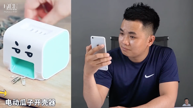 Hí hửng lên mạng mua máy bóc vỏ hạt hướng dương tự động, liệu có “thần thánh” như quảng cáo? ảnh 5
