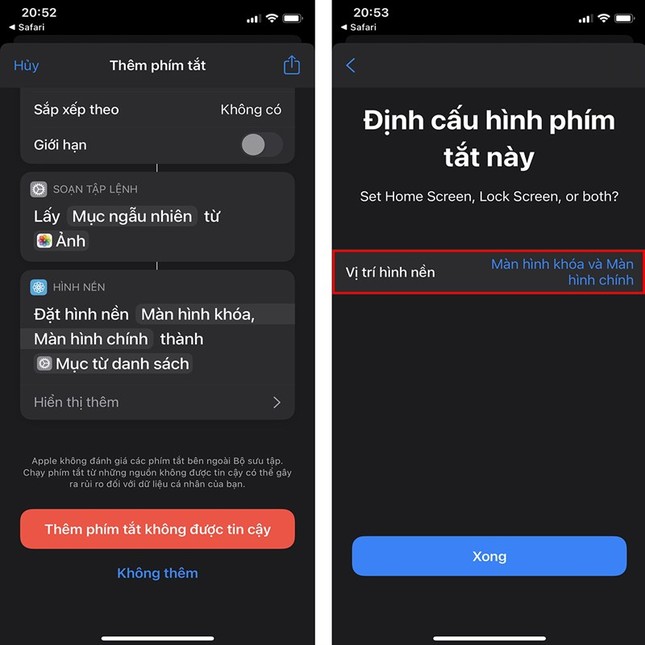 Mẹo tự động đổi hình nền cho iPhone mỗi ngày cực hay ho, bạn đã cập nhật chưa? ảnh 3