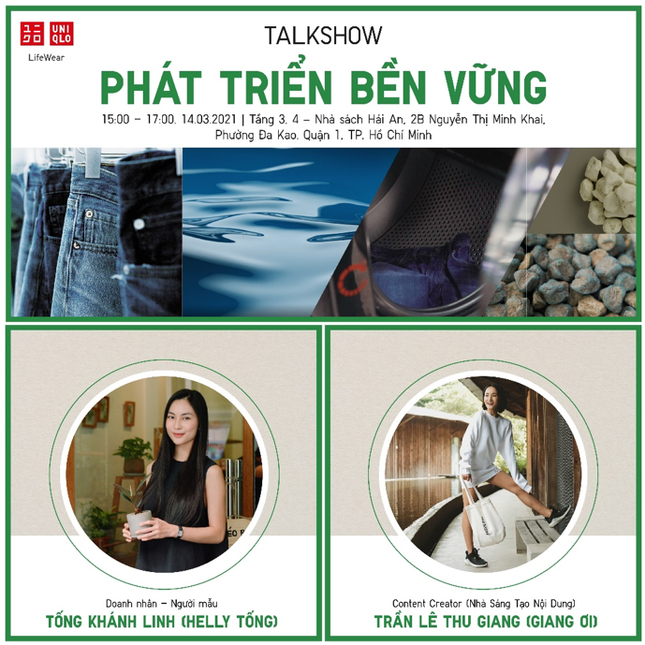 UNIQLO tổ chức sự kiện giới thiệu BST Xuân Hè 2021 cùng chuỗi talkshow đặc biệt ảnh 5