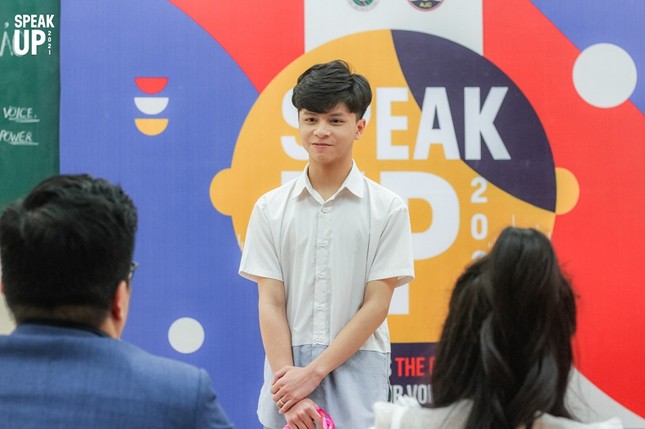 Ấn tượng với dàn thí sinh tài năng tại Vòng Sơ khảo “Speak Up 2021” của sinh viên Báo chí ảnh 8