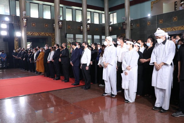 Hình ảnh lễ truy điệu Phó Chủ tịch Thường trực UBND TPHCM Lê Hòa Bình ảnh 1