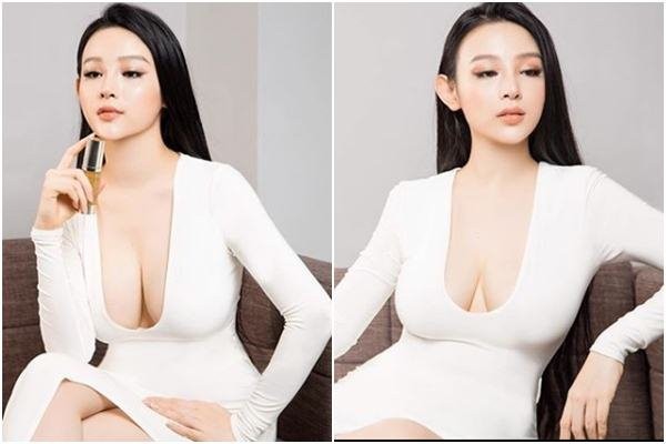 Huyền Baby: Mỹ nhân 'siêu vòng 1' có nhan sắc không tuổi ảnh 2