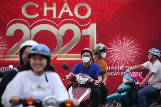 Việt Nam bước sang năm mới 2021 ảnh 25
