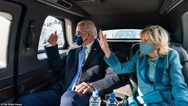 Loạt ảnh hiểm về cuộc sống trong Nhà Trắng của Tổng thống Joe Biden ảnh 10