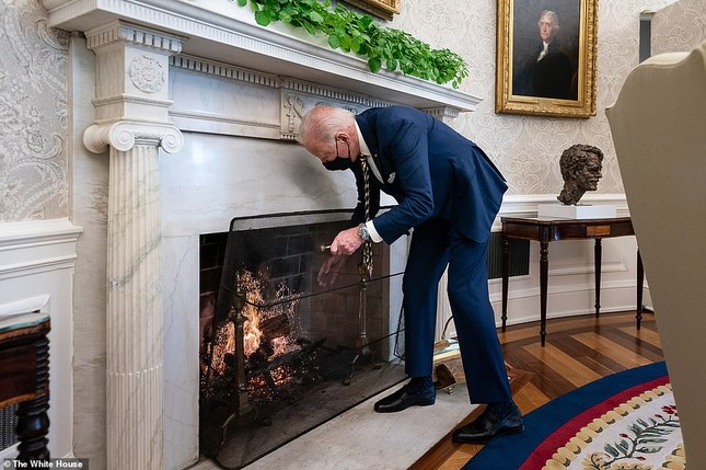 Loạt ảnh hiểm về cuộc sống trong Nhà Trắng của Tổng thống Joe Biden ảnh 9