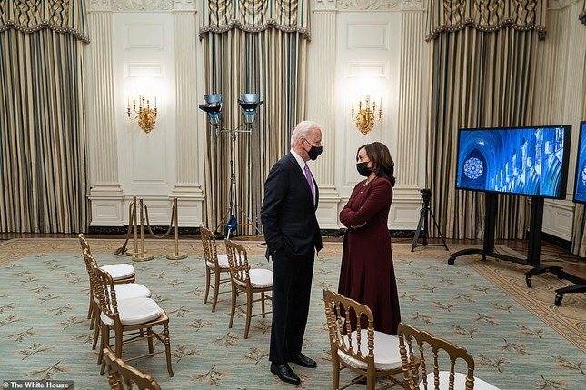 Loạt ảnh hiểm về cuộc sống trong Nhà Trắng của Tổng thống Joe Biden ảnh 13