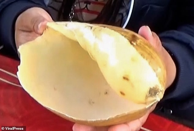 Người phụ nữ ‘không xu dính túi’ tìm thấy ngọc trai vàng cực quý hiếm ảnh 1