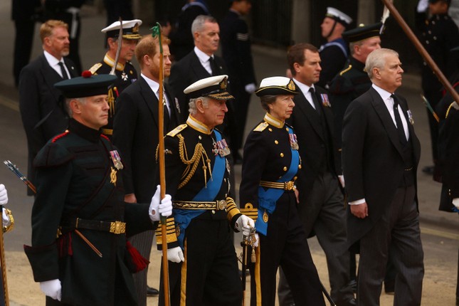 Panorama of the funeral of Queen Elizabeth II - Photo 7.