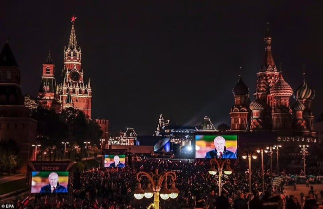 Tổng thống Putin phát biểu tại sự kiện chào mừng 4 vùng lãnh thổ mới sáp nhập Nga ảnh 1