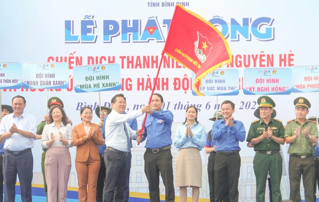 Tuổi trẻ Bình Định phát động Chiến dịch Thanh niên tình nguyện Hè 2022 ảnh 3