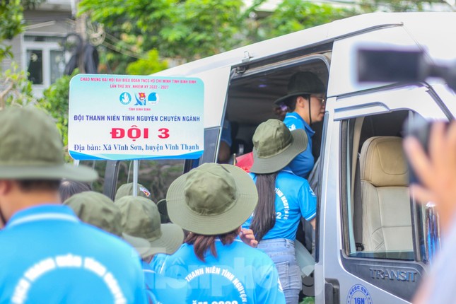 Tuổi trẻ Bình Định ra quân 5 đội TNTN chuyên ngành hỗ trợ các địa phương đặc biệt khó khăn ảnh 5