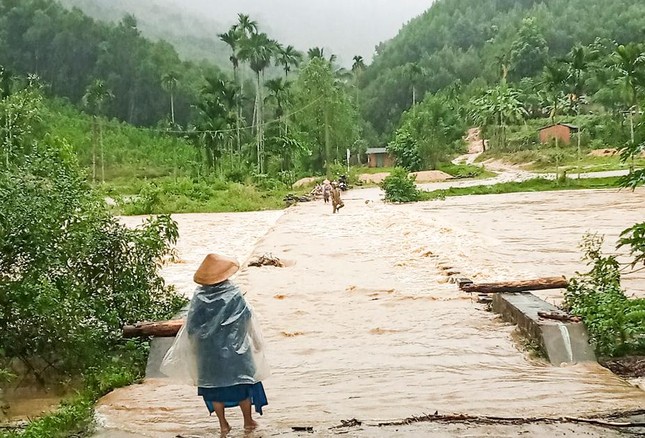 Bình Định thông tin thiệt hại do mưa lớn ảnh 1