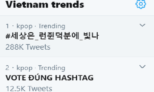 Vì sao các “cao thủ” ARMY lại nhắc nhau “Vote đúng hashtag” trên Twitter? ảnh 2