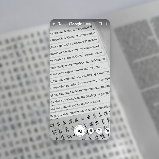“Mắt thần điện tử” Google Ống kính: “Bảo bối thần kỳ” để soạn đề cương mùa thi ảnh 1