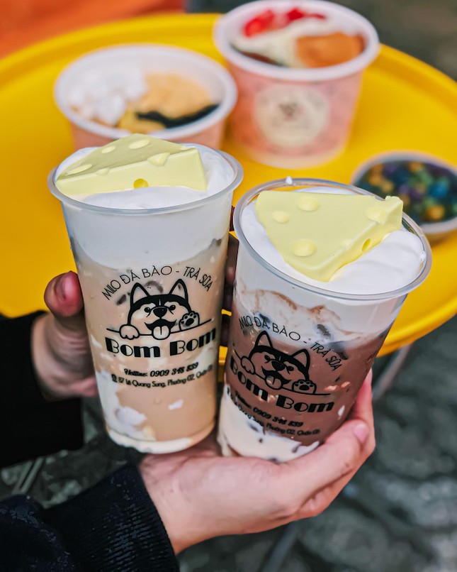 Trà sữa tuổi thơ kem cheese và trà sữa phô mai 3 tầng, bạn chọn thơm béo theo kiểu nào? ảnh 6