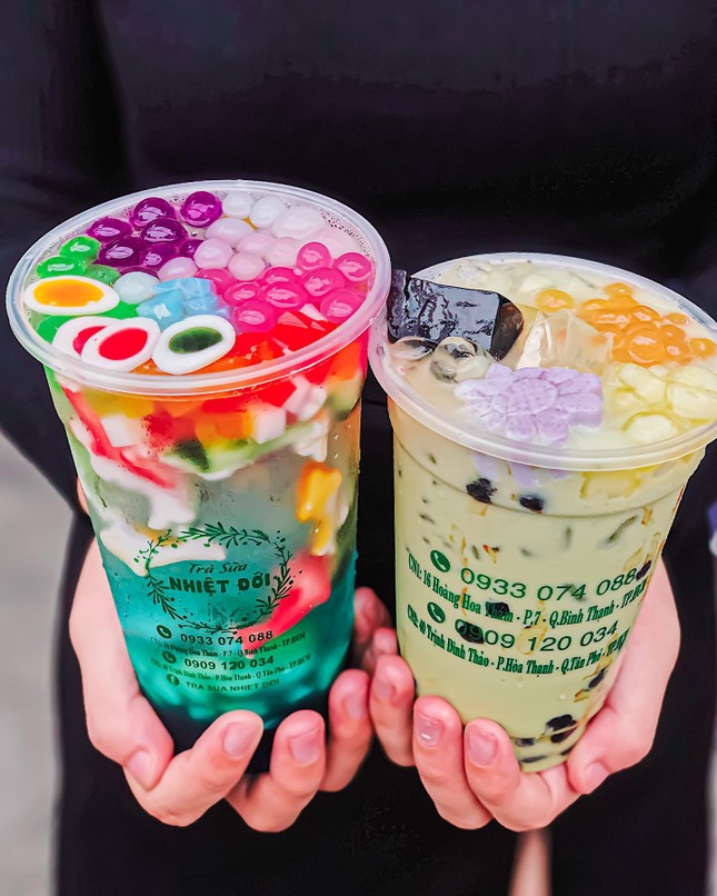 Trà sữa tuổi thơ kem cheese và trà sữa phô mai 3 tầng, bạn chọn thơm béo theo kiểu nào? ảnh 2
