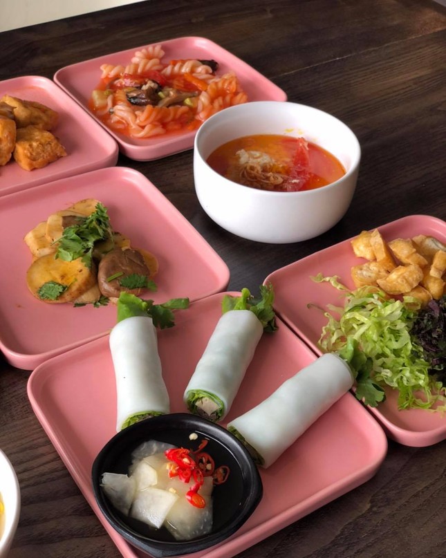 Hà Nội phố: “Đổi gió” với buffet chay tốt cho sức khỏe, địa điểm lên ảnh xinh hết nấc ảnh 6