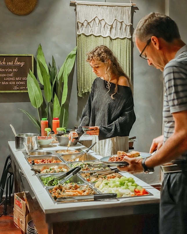 Hà Nội phố: “Đổi gió” với buffet chay tốt cho sức khỏe, địa điểm lên ảnh xinh hết nấc ảnh 3