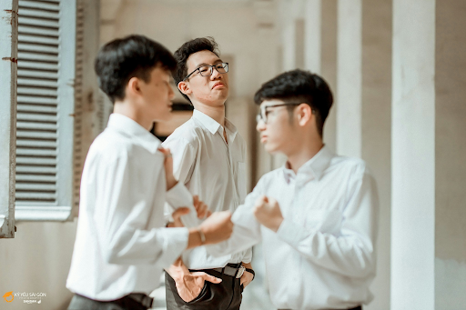 Teen 12 THPT Lê Quý Đôn (TP.HCM) hóa thân thành "Cô Ba Sài Gòn" trong bộ ảnh kỷ yếu ảnh 6