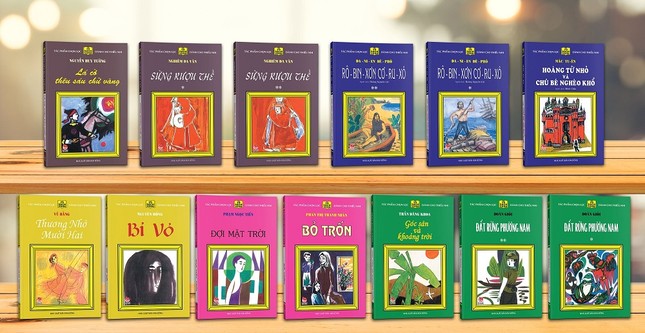 Tủ sách Vàng tái bản 10 tuyệt tác dành cho thiếu nhi: Nguyên Hồng hay Mark Twain đều có đủ ảnh 3