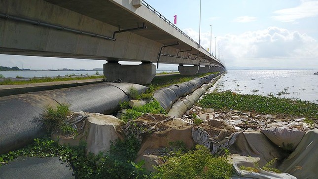 Cây cầu vượt biển dài nhất Việt Nam bị kiểm toán chỉ ra nhiều sai sót ảnh 11