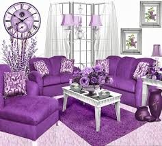 Ngôi nhà mơ mộng với đồ nội thất màu tím ảnh 3
