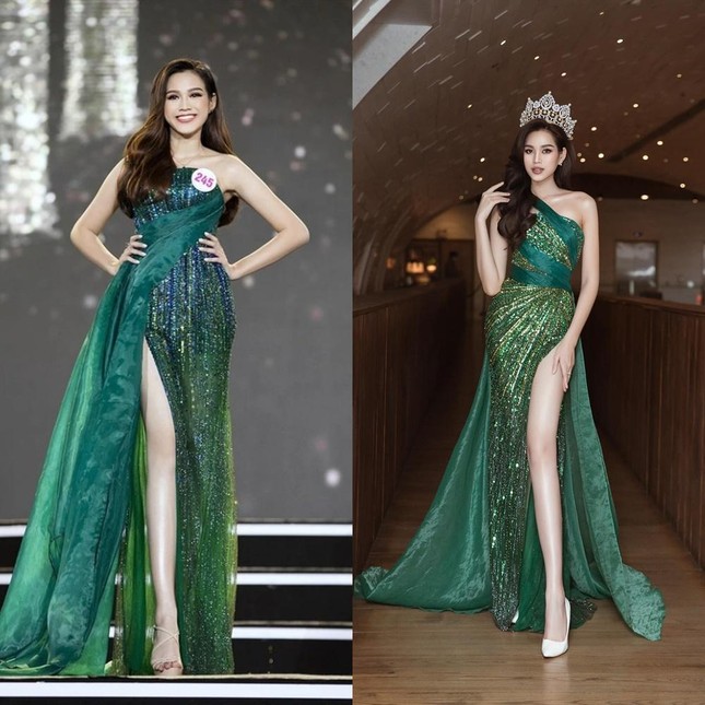 Sự thực phía sau nghi vấn Đỗ Thị Hà diện lại mẫu váy cũ từ thời còn thi 'Hoa hậu Việt Nam 2020' ảnh 7