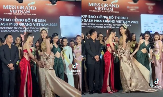 Nhiều lần gặp sự cố váy áo ngay giữa thảm đỏ nhưng Hoa hậu Đỗ Thị Hà đều xử lý cực khéo - Ảnh 3.