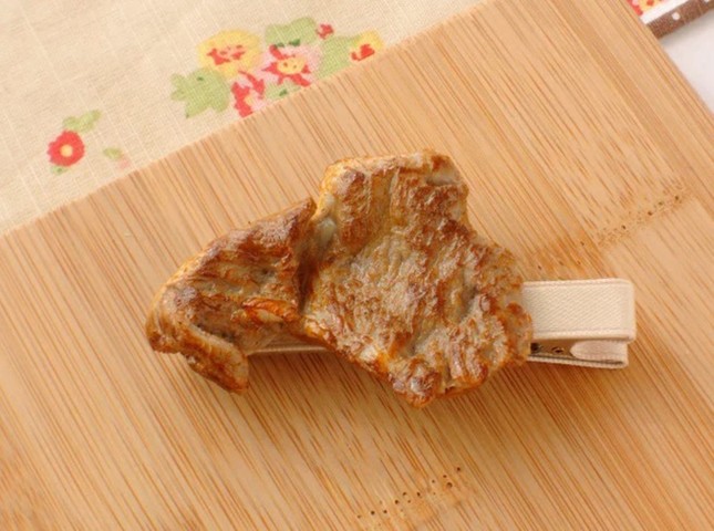 Kẹp tóc hình đồ ăn như thật hút tín đồ ẩm thực ảnh 3