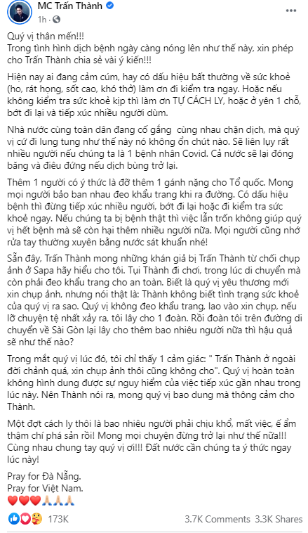 Bị chê “chảnh” vì không chụp ảnh cùng khán giả, Trấn Thành có lời giải thích siêu hợp lý ảnh 2