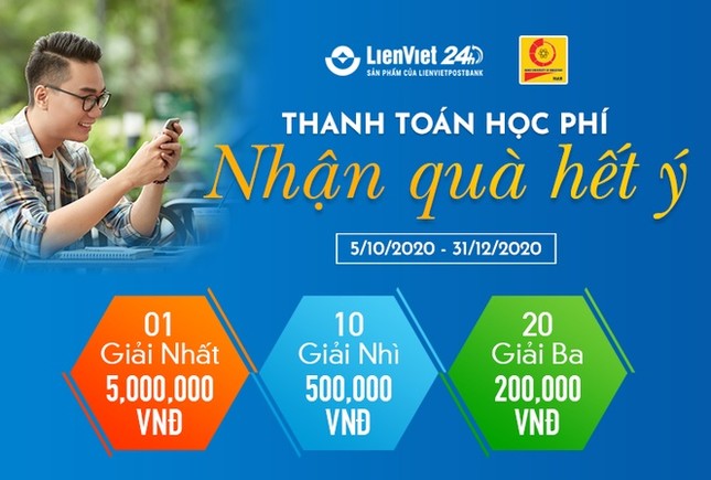 Thanh toán học phí - Nhận quà hết ý chỉ có tại LienViet24h ảnh 1