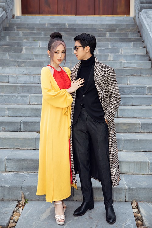 Cùng dự show thời trang bên bạn trai mà sao Hương Giang và Phương Nga đối lập thế này? ảnh 2
