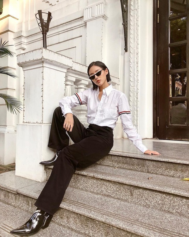 Soi Hải Tú trong những lần đụng hàng sao Việt: Thần thái vóc dáng liệu có ấn tượng hơn? ảnh 3