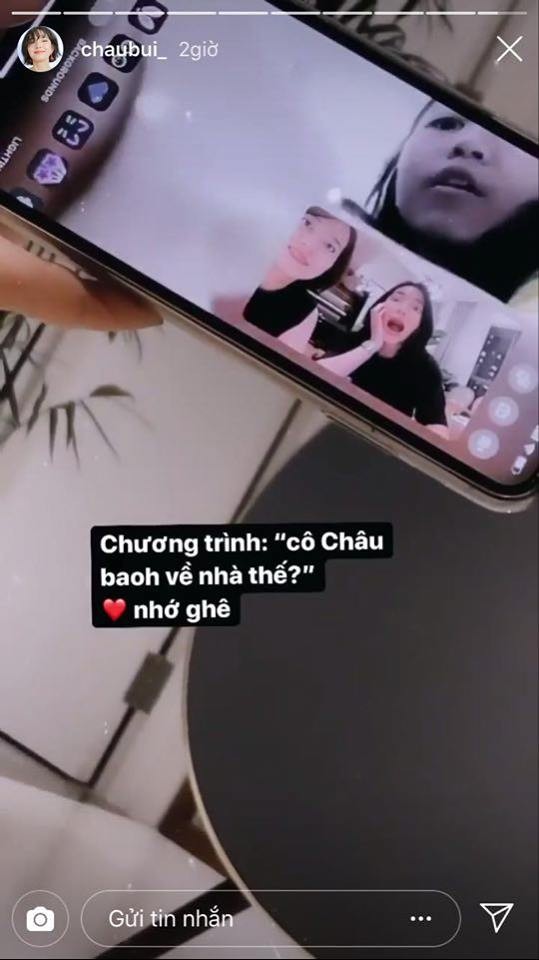 Ngay khi tin đồn hẹn hò với Binz nổ ra, Châu Bùi đã có động thái đầu tiên trên Instagram ảnh 3