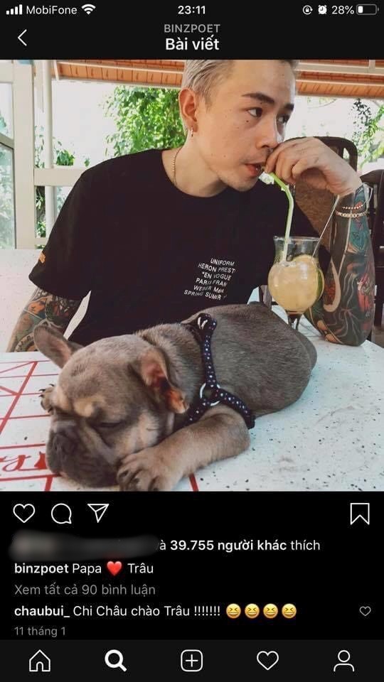 Ngay khi tin đồn hẹn hò với Binz nổ ra, Châu Bùi đã có động thái đầu tiên trên Instagram ảnh 2