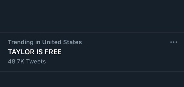 "#Taylorisfree" lên Top Trending: Swifties chờ đợi Taylor sớm ra mắt 5 album thu lại? ảnh 3