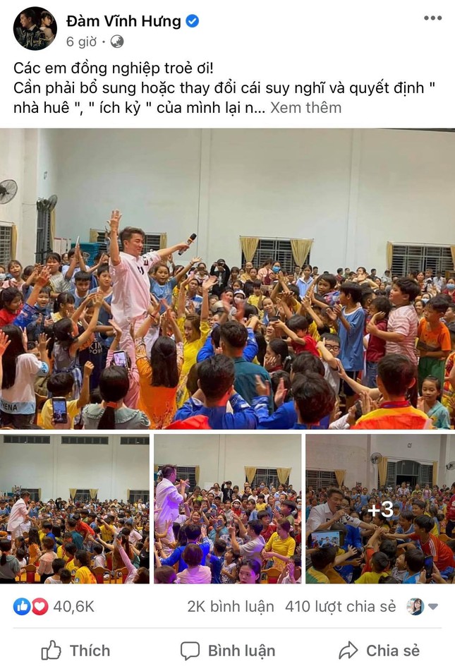 Đàm Vĩnh Hưng viết “tâm thư” gửi những nghệ sĩ trẻ bỏ về sớm tại giải Làn Sóng Xanh ảnh 2