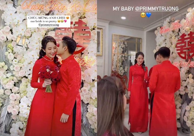 Đám cưới của Primmy Trương - Phan Thành: Đưa đón bằng siêu xe, phù dâu là Hoa hậu ảnh 7