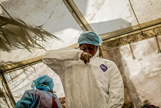 Những hình ảnh đau lòng về dịch bệnh khủng khiếp Ebola ảnh 11