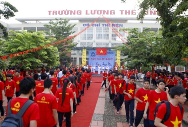 Lễ khai giảng đặc biệt của Trường THPT Lương Thế Vinh ảnh 5