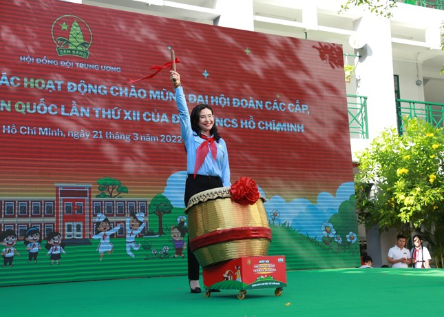 Bạn nhỏ hào hứng trong Ngày hội Thiếu nhi vui khỏe - Tiến bước lên Đoàn ảnh 3